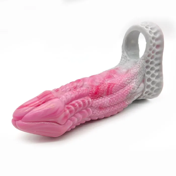 Own Pleasures Male Sex Toys Penis Sleeve Extender Delay Ejaculation Aid