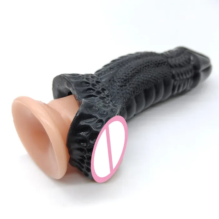 Own Pleasures Male Sex Toys Penis Sleeve Extender Delay Ejaculation Aid