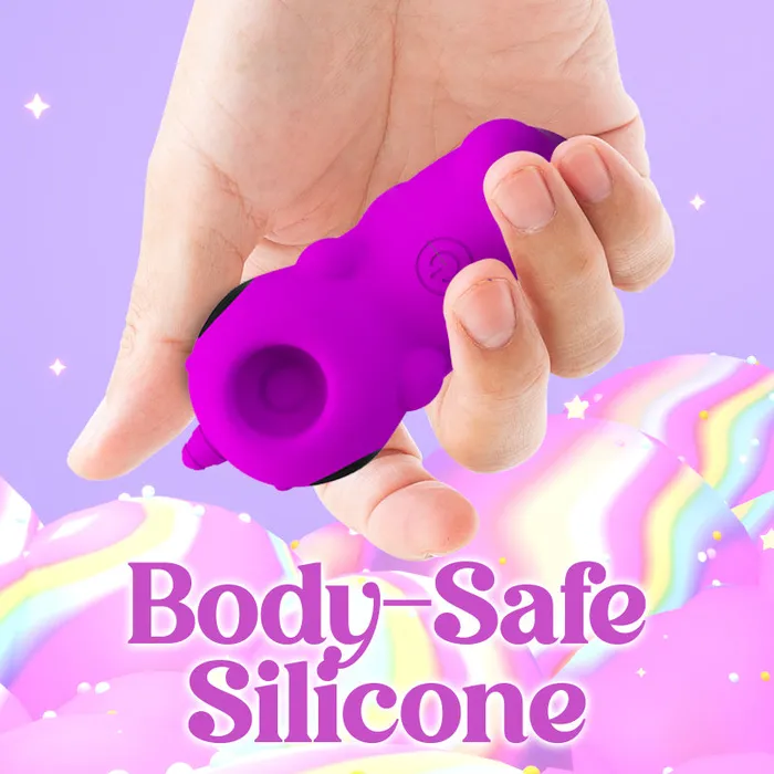 FRISKY BUSINESS SG Female Sex Toys Unicorn Utopia Finger Vibration with Oral Suction