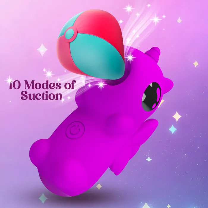 FRISKY BUSINESS SG Female Sex Toys Unicorn Utopia Finger Vibration with Oral Suction
