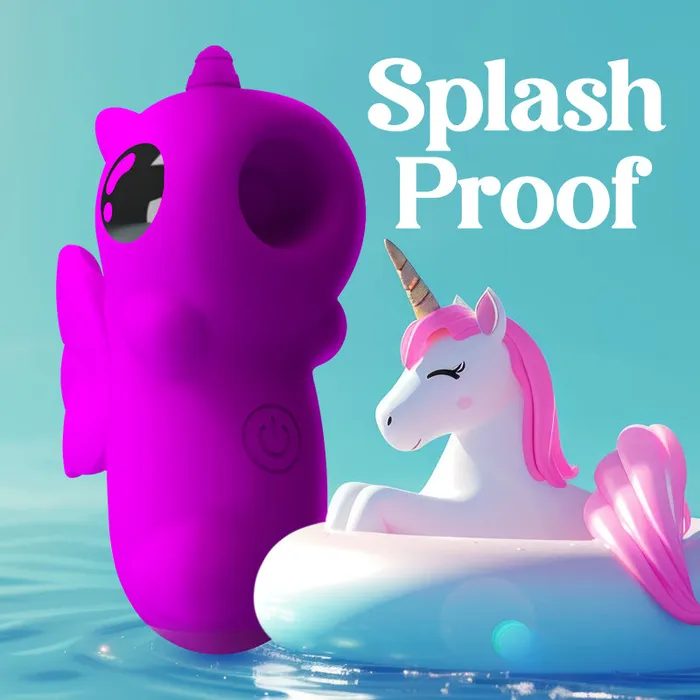 FRISKY BUSINESS SG Female Sex Toys Unicorn Utopia Finger Vibration with Oral Suction