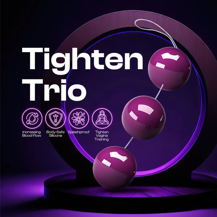 FRISKY BUSINESS SG Male Sex Toys Tighten Trio Vaginal Training Tighten Balls