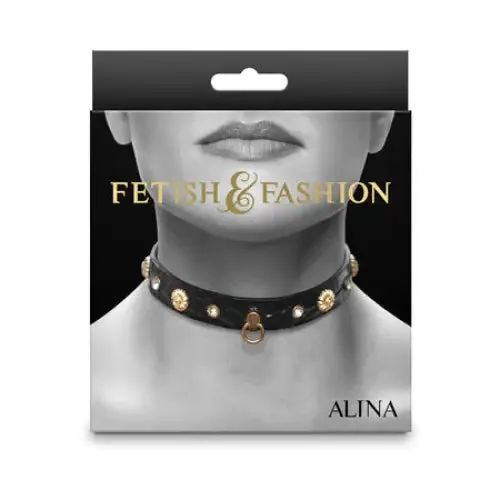 Anal New Sensations Novelties Inc Fetish Fashion Alina Collar Black