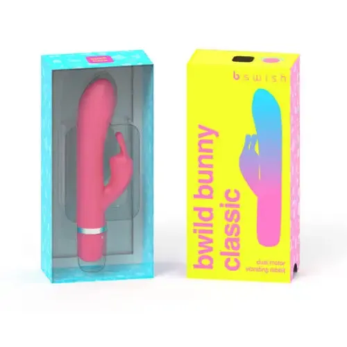 B Swish Bwild Classic Bunny Vibrator Guava BONNER TRADING USA Inc Female Sex Toys B Swish Bwild Classic Bunny Vibrator Guava BONNER TRADING USA Inc Female Sex Toys