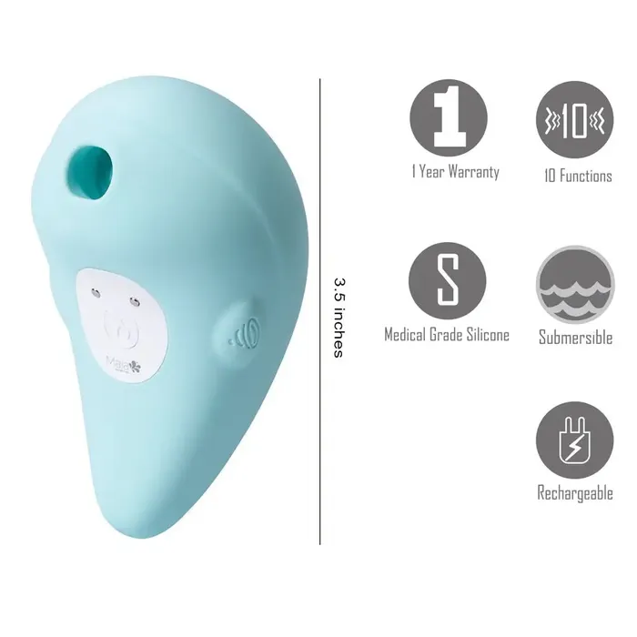 Maia Toys Female Sex Toys Marina 10 Function Silicone Air Vibrator Maia Toys Female Sex Toys Marina 10 Function Silicone Air Vibrator