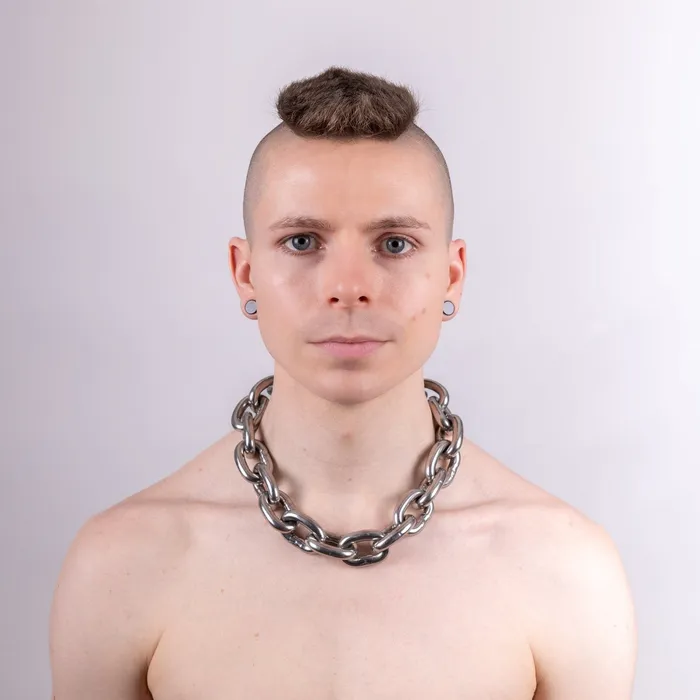 REGULATION Custom Removable Chain Link Stainless Dildos REGULATION Custom Removable Chain Link Stainless Dildos