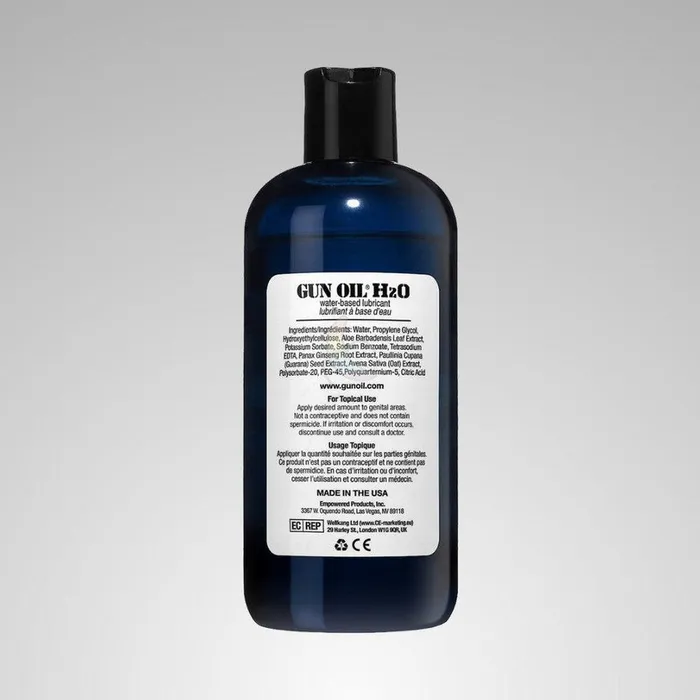Gun Oil Sexual Health Wellbeing GUN OIL H2O WaterBased Lubricant