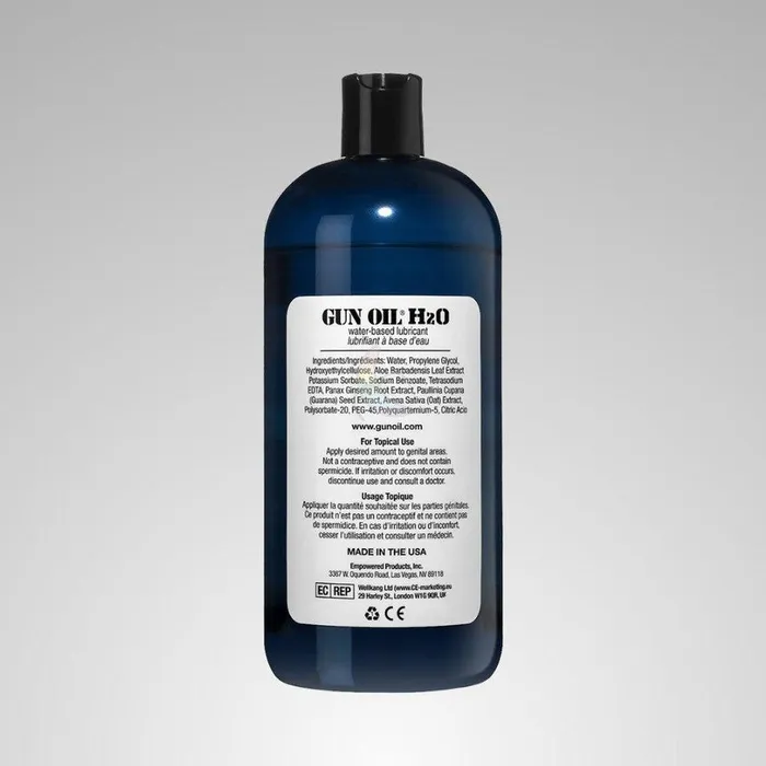 Gun Oil Sexual Health Wellbeing GUN OIL H2O WaterBased Lubricant
