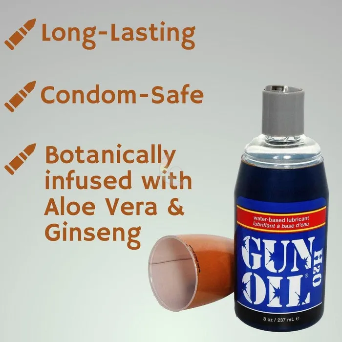 Gun Oil Sexual Health Wellbeing GUN OIL H2O WaterBased Lubricant