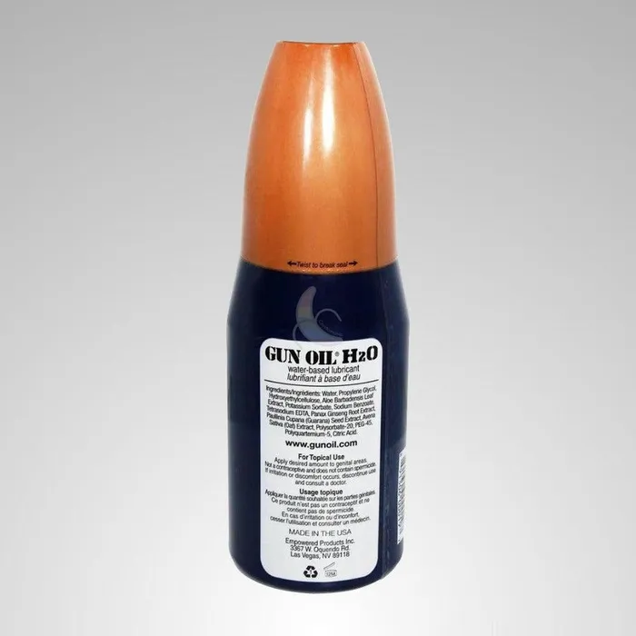 Gun Oil Sexual Health Wellbeing GUN OIL H2O WaterBased Lubricant