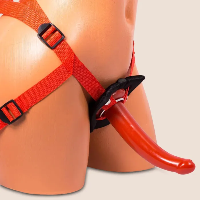 California Exotic Novelties LLC Female Sex Toys CalExotics Red Rider strapon kit