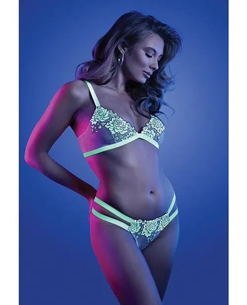 Female Sex Toys Fantasy Lingerie Glow Night Vision Glow In The Dark Bralette Cage Panty Female Sex Toys Fantasy Lingerie Glow Night Vision Glow In The Dark Bralette Cage Panty