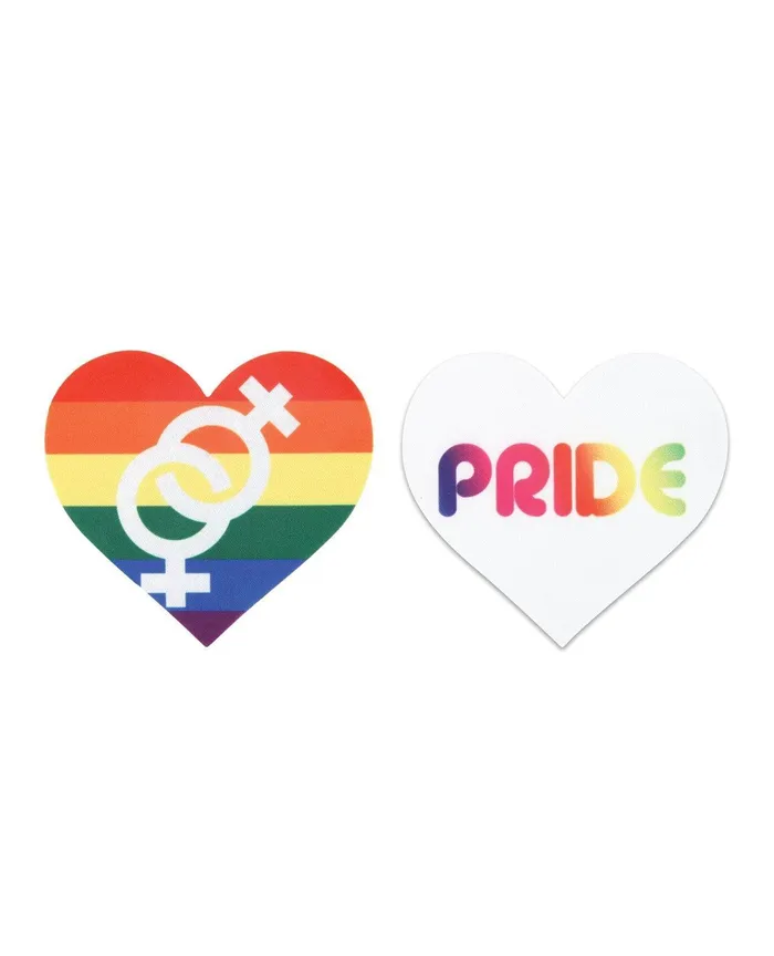 Male Sex Toys Xgen Peekaboos Pride Hearts Pack Of 2