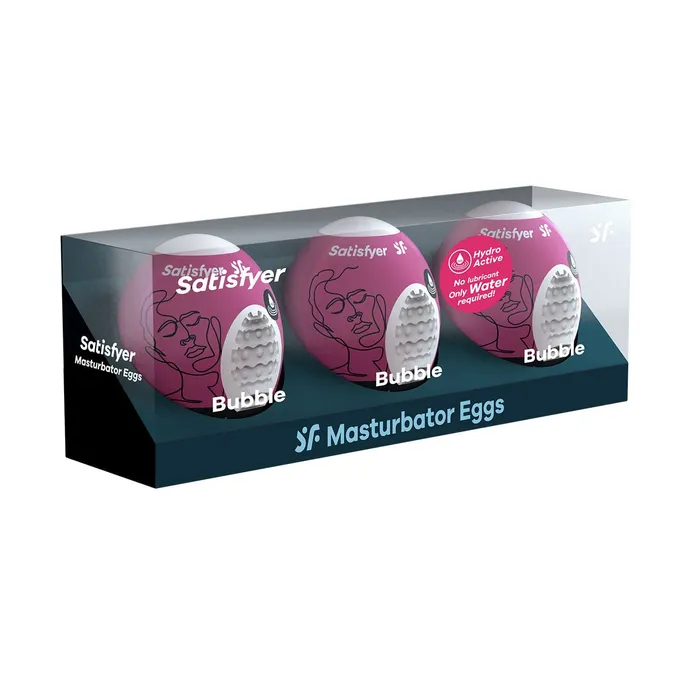 Satisfyer Vibrators Satisfyer Bubble Masturbator Egg Pink Satisfyer Vibrators Satisfyer Bubble Masturbator Egg Pink