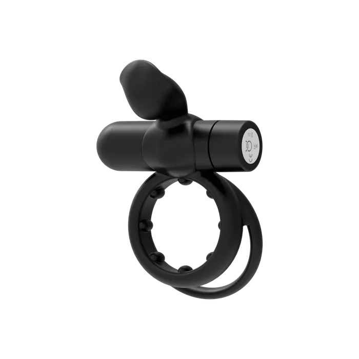 Couples VVOLE FORTO POINTER VIBRATING COCK RING BLACK