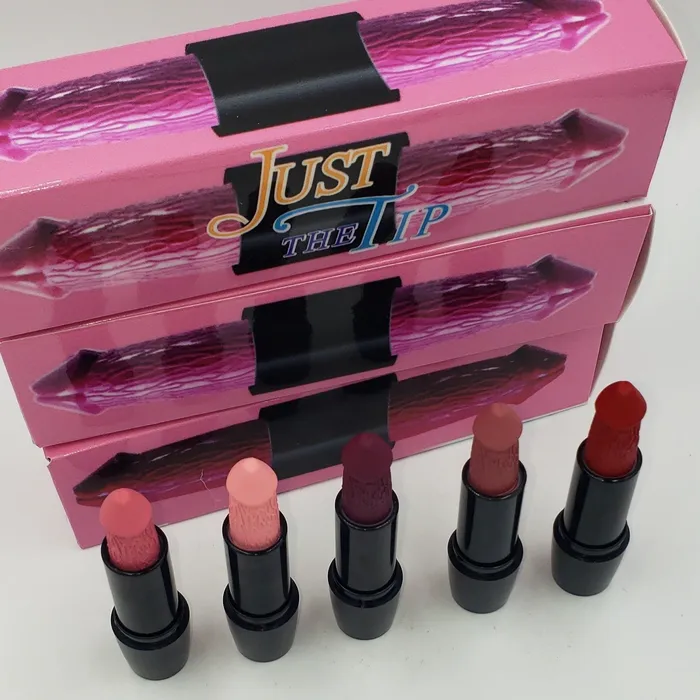 Male Sex Toys Its the Bomb Penis Lipsticks Just the Tip Party Dick Lipsdicks