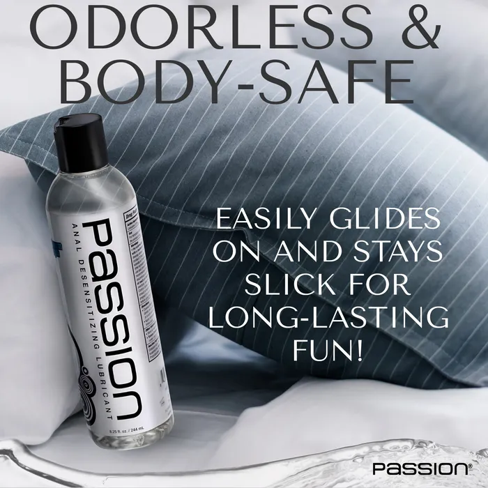 Passion Lubricants Extra Strength Anal Desensitizing Lube 825 oz Male Sex Toys