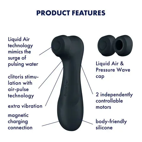 Vibrators Satisfyer Satisfyer Pro 2 Generation 3 Vibrator Wine Red