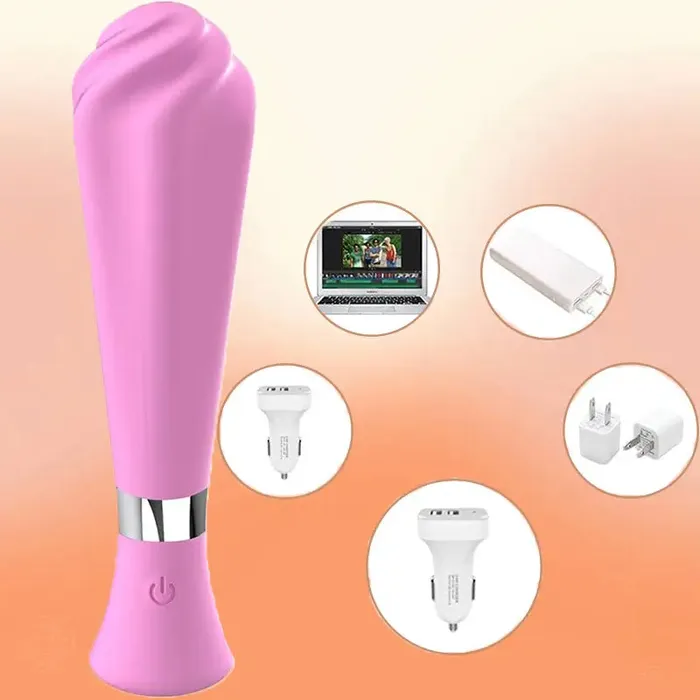 Inyarose Vibrators Ice Cream Handheld MultiFrequency Vibrator