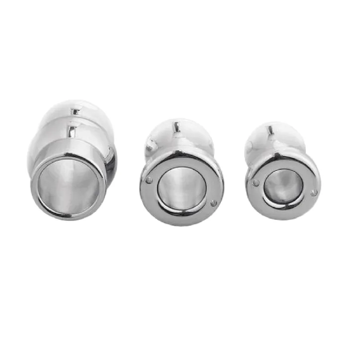 Love Plugs Male Sex Toys Hollow Alloy Dilator Plug