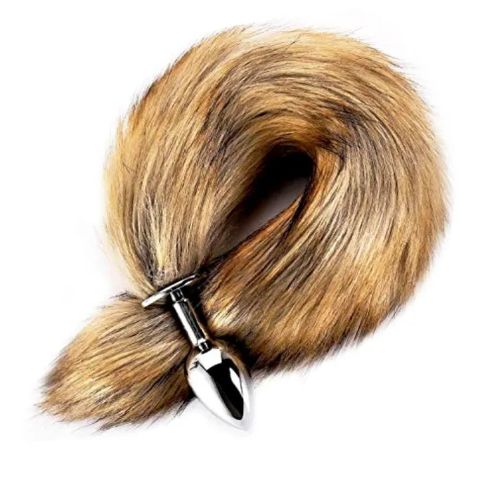 loveplugs Anal Brown Wolf Tail Plug 16