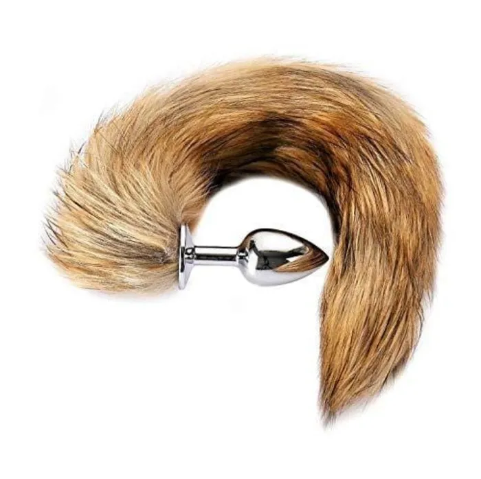 loveplugs Anal Brown Wolf Tail Plug 16 loveplugs Anal Brown Wolf Tail Plug 16