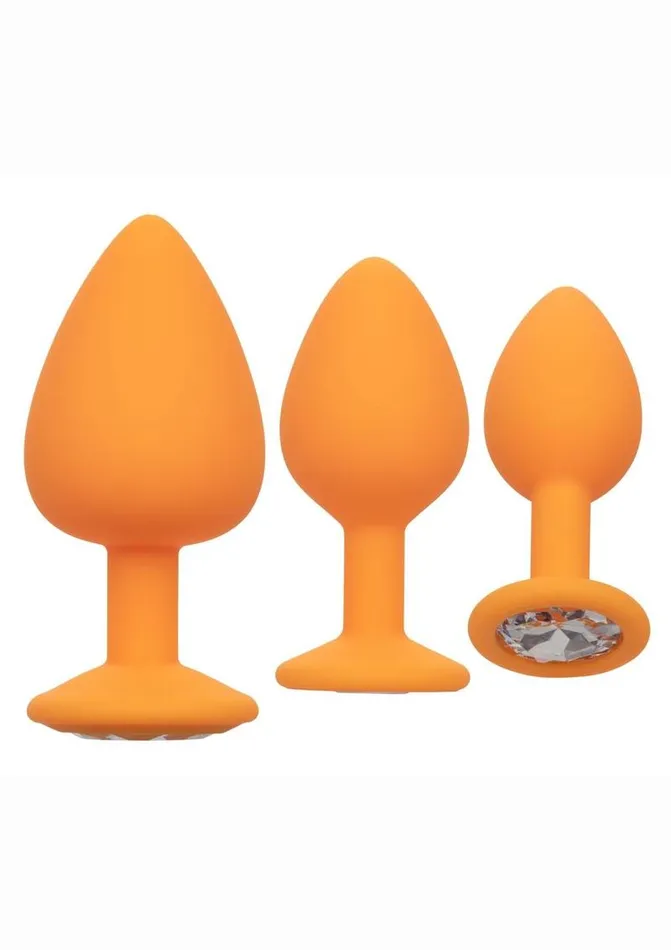 Male Sex Toys Cheeky Gems Silicone Anal Training Kit Cheeky