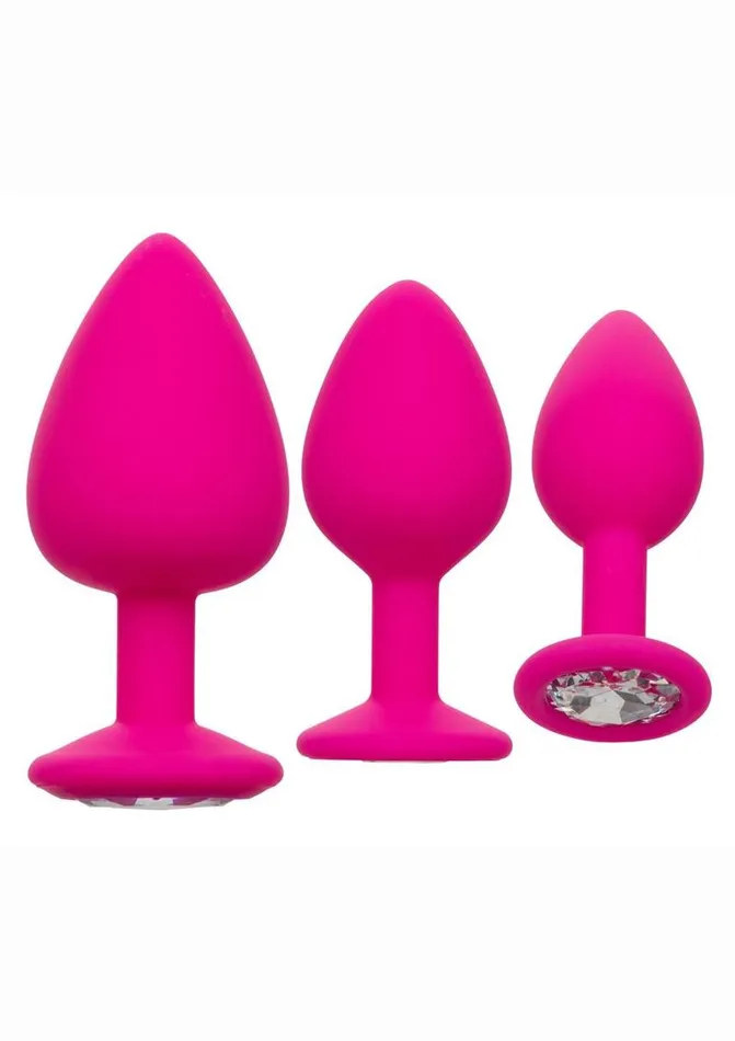 Male Sex Toys Cheeky Gems Silicone Anal Training Kit Cheeky