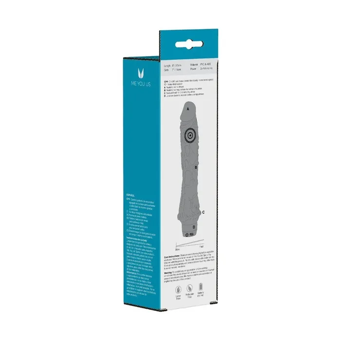 Me You Us Me You Us Thor 8 Realistic Vibrator Brown Vibrators