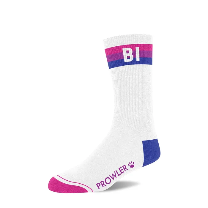 Prowler Vibrators Prowler Bi Socks White Pink Blue