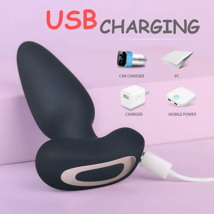 The Bad Peach Anal Albert Control Prostate Vibrating Butt Plug