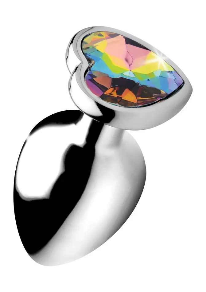 Booty Sparks Anal Booty Sparks Rainbow Prism Heart Anal Plug