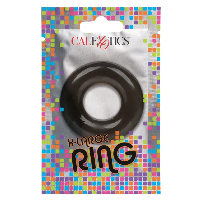 CalExotics Male Sex Toys Foil Pack XLarge Ring Smoke CalExotics Male Sex Toys Foil Pack XLarge Ring Smoke