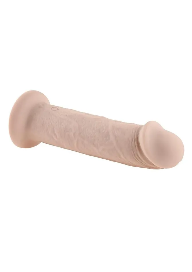 Evolved Female Sex Toys Girthy Vibrating Rechargeable Silicone Dildo