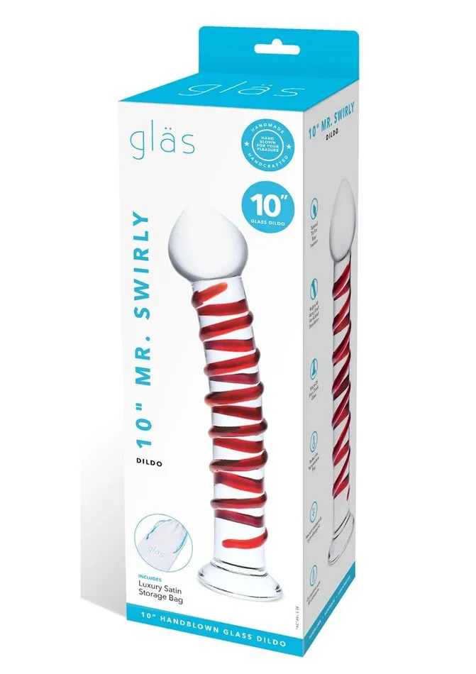 Glas Dildos Glas Mr Swirly Glass Dildo