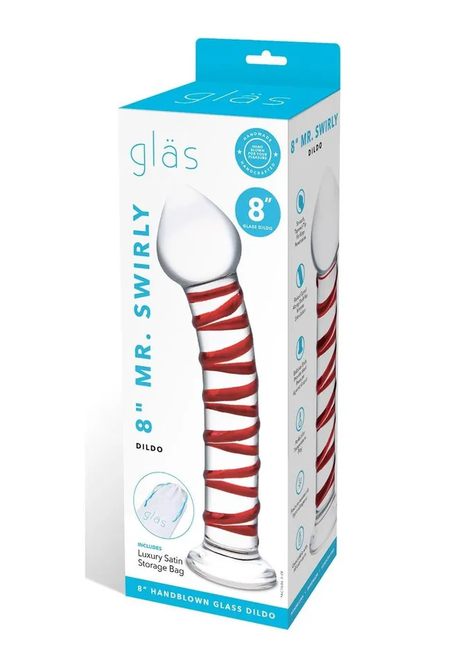 Glas Dildos Glas Mr Swirly Glass Dildo