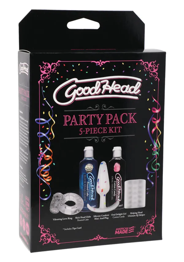 GoodHead Party Pack 5 Piece kit Doc Johnson Couples GoodHead Party Pack 5 Piece kit Doc Johnson Couples