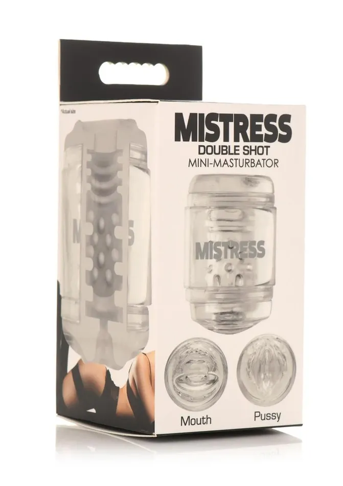 Male Sex Toys Mistress Mistress Double Shot Mouth and Pussy Stroker