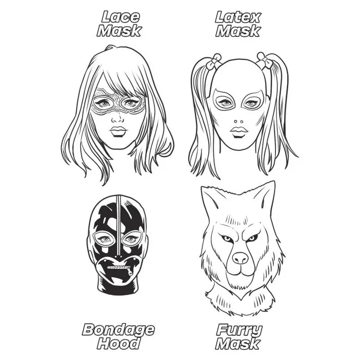 The Toolshed AU Fetishes Are Fun Colouring Book Vibrators