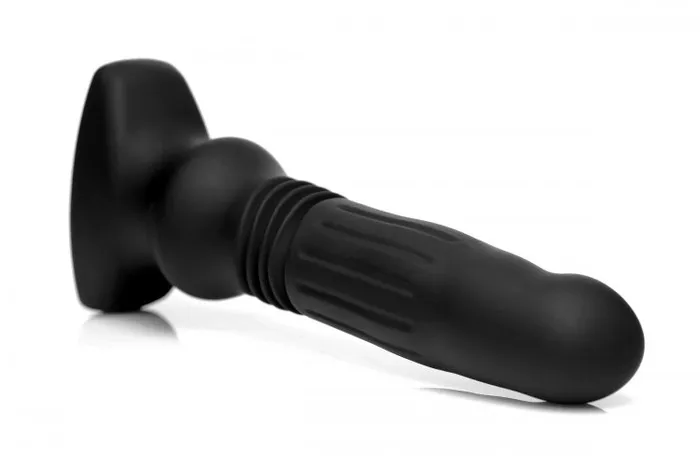 XR Brands Thunder Plugs Male Sex Toys Silicone Swelling Thrusting Plug With Remote Control XR Brands Thunder Plugs Male Sex Toys Silicone Swelling Thrusting Plug With Remote Control